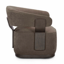 Silla giratoria auxiliar de chenilla de alto rendimiento Madison Linen
