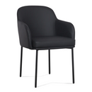 Sillón Sydney de piel vegana - Juego de 2