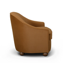 Silla auxiliar Cettie  de terciopelo