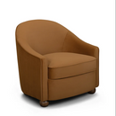 Silla auxiliar Cettie  de terciopelo