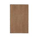 Espejo de pared rectangular Cheyanne de madera maciza tallada de 74 x 112 cm.