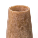 Jarrón decorativo de mármol ónix