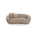 Loveseat Jenny de 78" de imitación de mohair