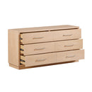 Cómoda de madera Marlow de 6 cajones