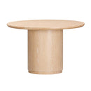 Mesa de comedor redonda de madera Marlow de 48 pulgadas