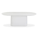Mesa de comedor Nara de 84" para interiores y exteriores.