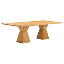 Mesa de comedor rectangular de madera Nolan de 98"