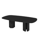 Mesa de comedor ovalada Zola de 94,5"