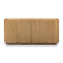 Bufetera Moora de 70" de fresno natural con 4 puertas