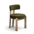 Silla de comedor Odessa Green Velvet