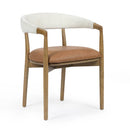 Silla de comedor Vina Cognac