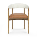 Silla de comedor Vina Cognac